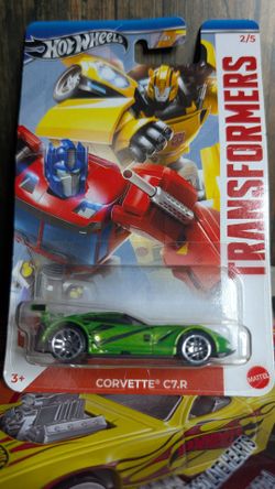Hot wheels transformers Corvette CT.R