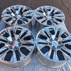 2026 NEW OEM ORIGINAL TAKEOFFS GMC YUKON DENALI 20 INCH HAVE TPMS SENSORS ONLY WHEELS $ 899