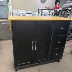 Kitchen Island With Wheels 