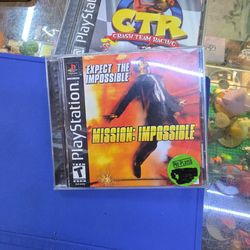 Mission Impossible” Expect The Impossible “ PlayStation 1 ( C-4)