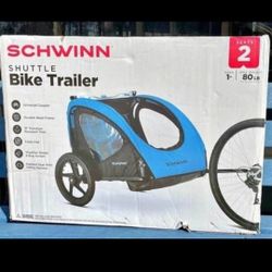 Schwinn Shuttle foldable bike
trailer 2
passengers