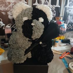 Custom Rose Bear