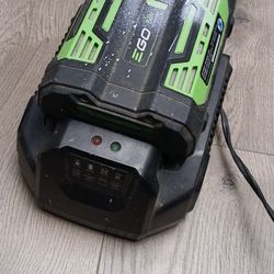 Ego Batteries And Charger 