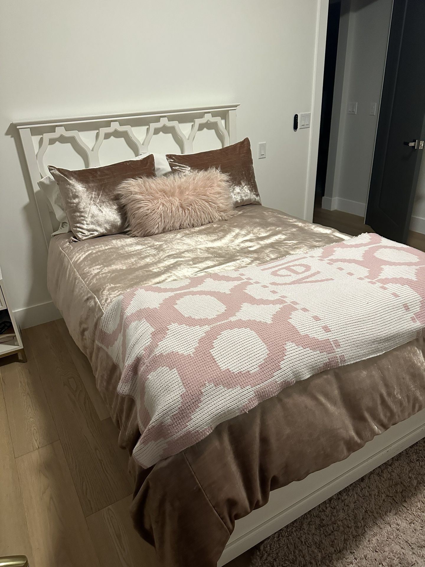 Queen Size Bed  With Underneath Storage 