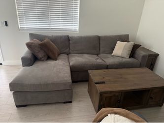 Crate and Barrel Sectional