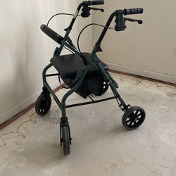Rollator Walker With Seat