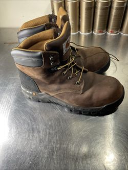 CARHARTT BOOTS STEEL TOE MEN’S SIZE 12 BROWN
