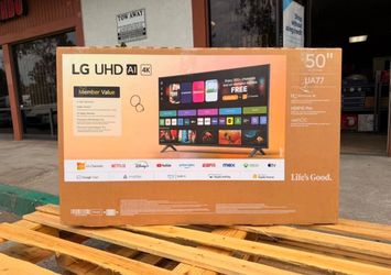 50ua77 50” Lg smart 4k led Uhd tv