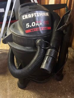 Craftsman 5.0 HP Wet/Dry Vac