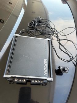 Kicker amp cxa400.1 bass amp