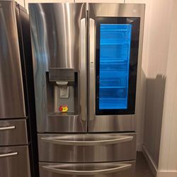 brand New 36in LG knock smart refrigerator with 1 year warranty