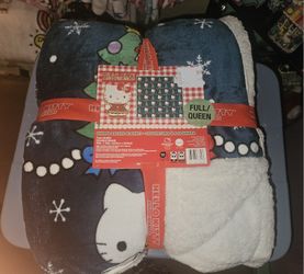 Hello Kitty Sherpa Blanket $30