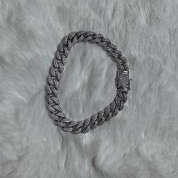 Cuban Bracelet Mossainite 