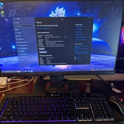 Gaming PC + Monitor + Keyboard + Mouse Bundle