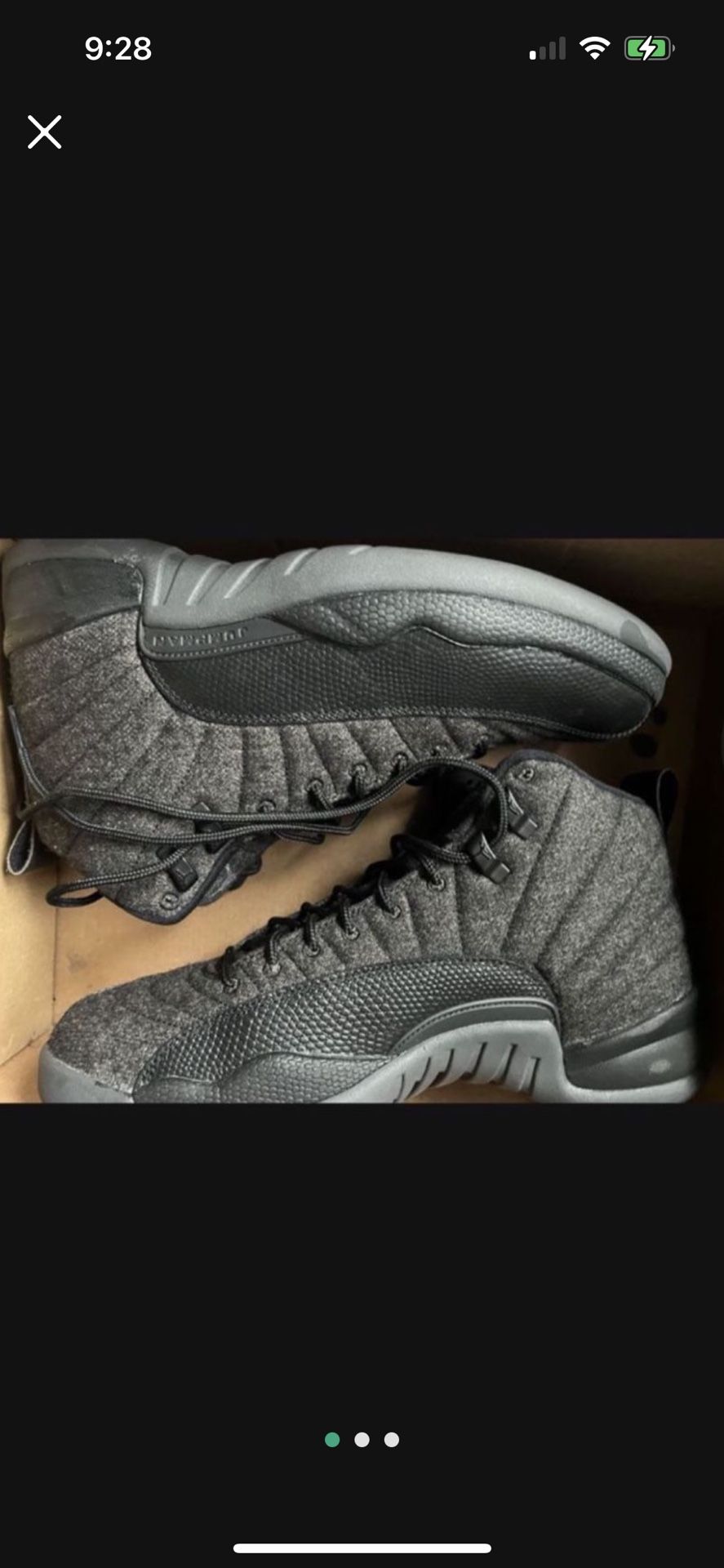 Jordan 12 Retro Wool Pick Up Only