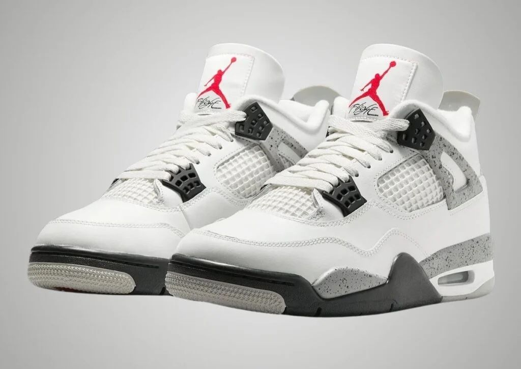 Jordan 4 White Cement