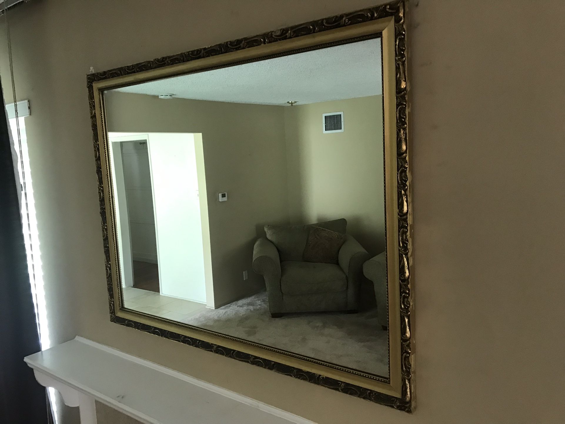 Vintage Antique Wall Mirror