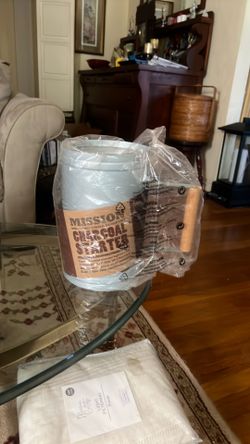 Charcoal starter by the Mission Grill Company