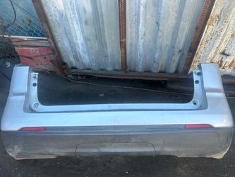 Chevrolet Traverse Rear Bumper Silver 2013 - 2017 ; J456