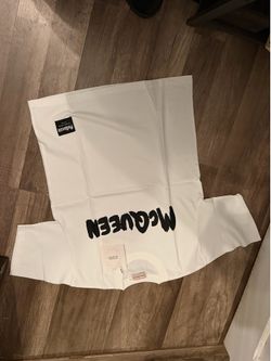 White Alexander McQueen shirt