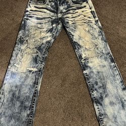 Affliction Rugged Washed Men’s Jeans
