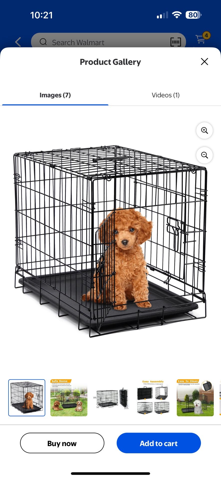 Dog Crate And Mat