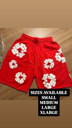 DENIM TEAR SHORTS