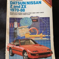 1988 Chilton  Repair Manual 6932 Datsun And Nissan