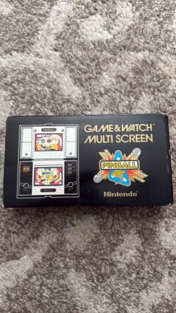 Pinball multi screen nintendo game & watch