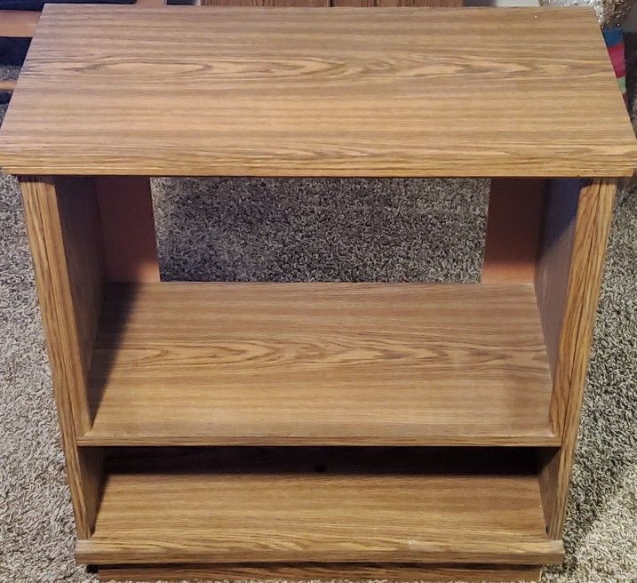 TV Entertainment Stand Swivels 180°
