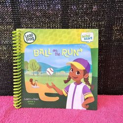 Leapfrog Leapstart Ball On The Run Learn To Read Learning Educational Book #5