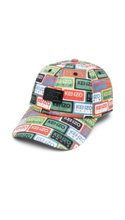 KENZO all-over logo print cap