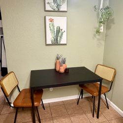 Small Dining Table With 2 Chairs 