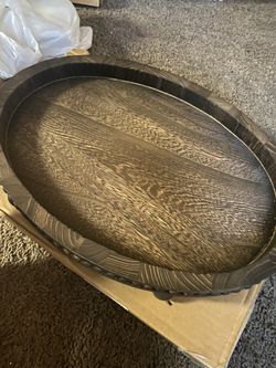 Wooden Distressed Rustic Decorative Tray