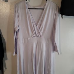 White Dresses Woman