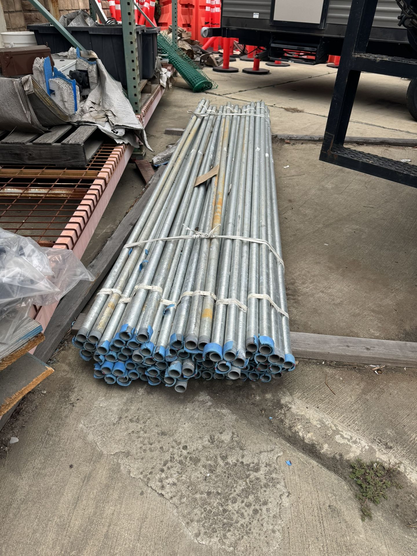 1” X 10’ Galvanized RGC Conduit Blue Cap for Sale in San Dimas, CA ...