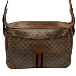 Gucci GG Micro Monogram Web Stripe Shoulder Bag | Vintage Crossbody Purse