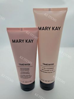 Mary Kay TimeWise Antioxidant Moisturizer & 4-in-1 Cleanser Combination To Oily
