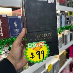 New Bad Boy Carolina Herrera Cologne Perfume For Men New Sealed 