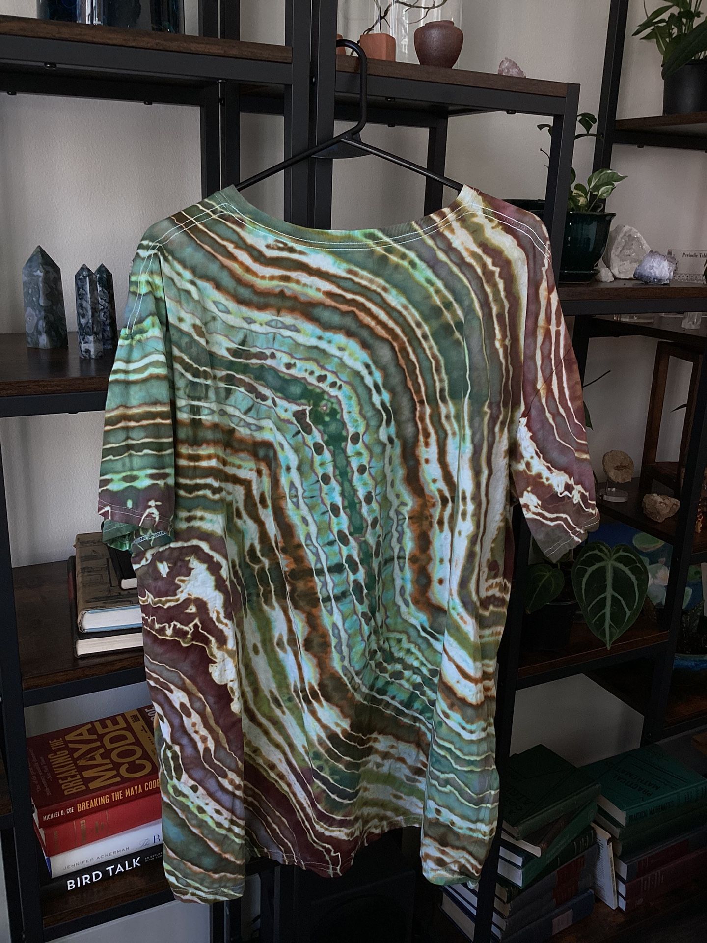 “Geode” Style Oversize Handmade Tye Dye Shirt