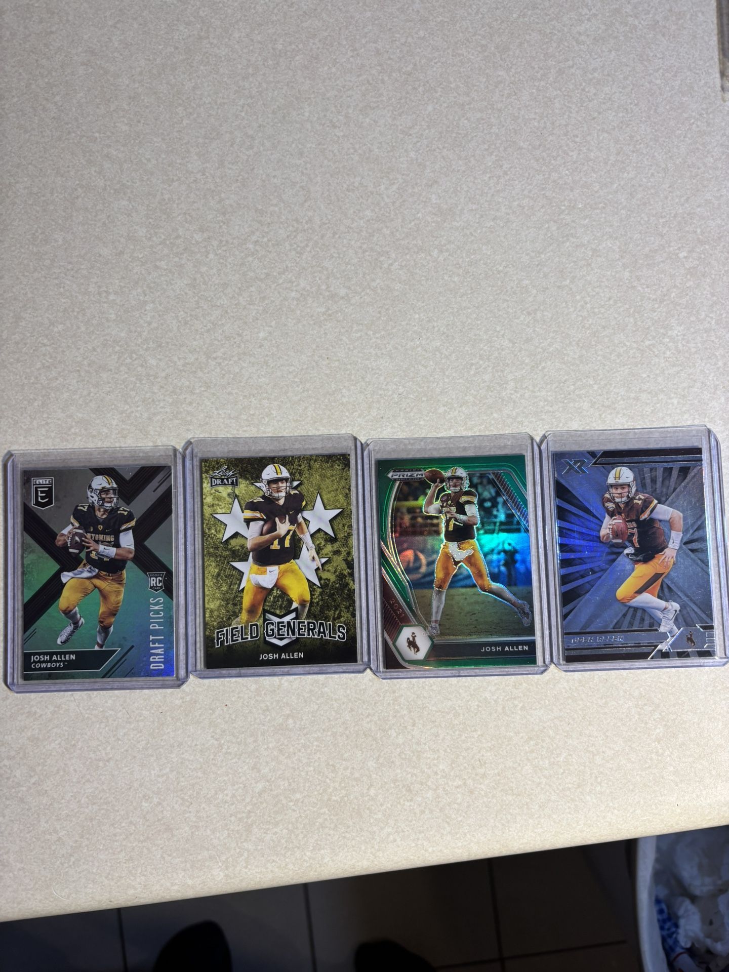 Josh allen football rookie card lot