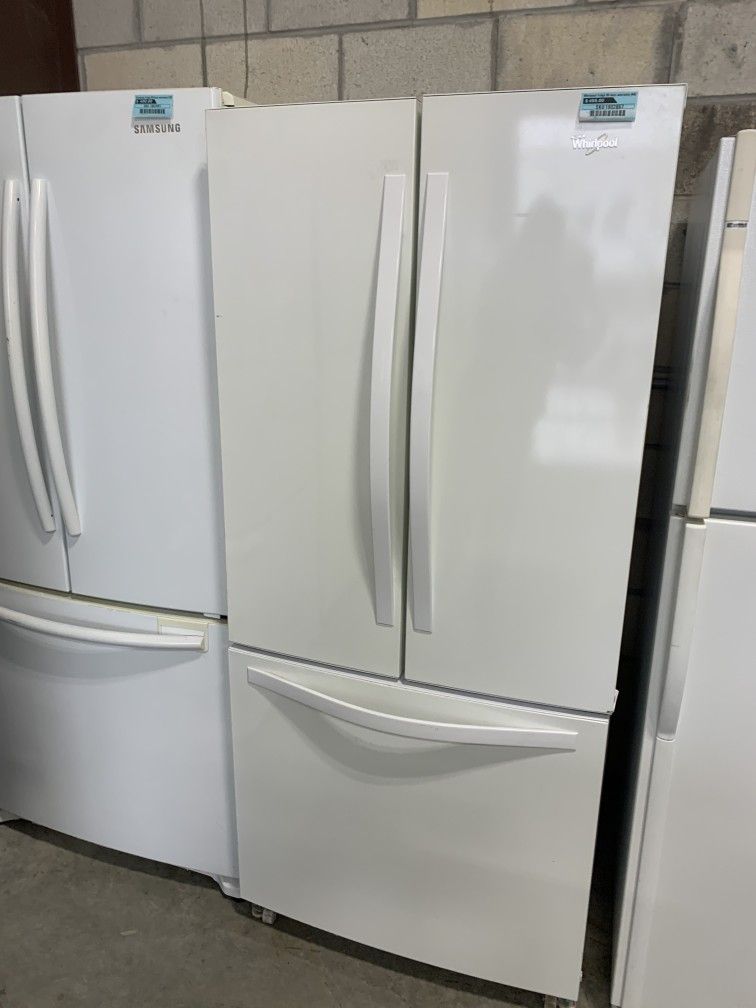 3 Door fridge Whirlpool Refrigerator ASK ABOUT DELIVERY!