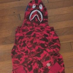 Red Camo BAPE Hoodie