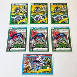 1990 Dr Doctor Doom #60 Marvel Impel Rookie Comic Card Lot