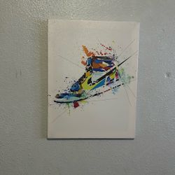 Nike Shoe Painting