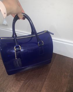 Original Furla blue bag
