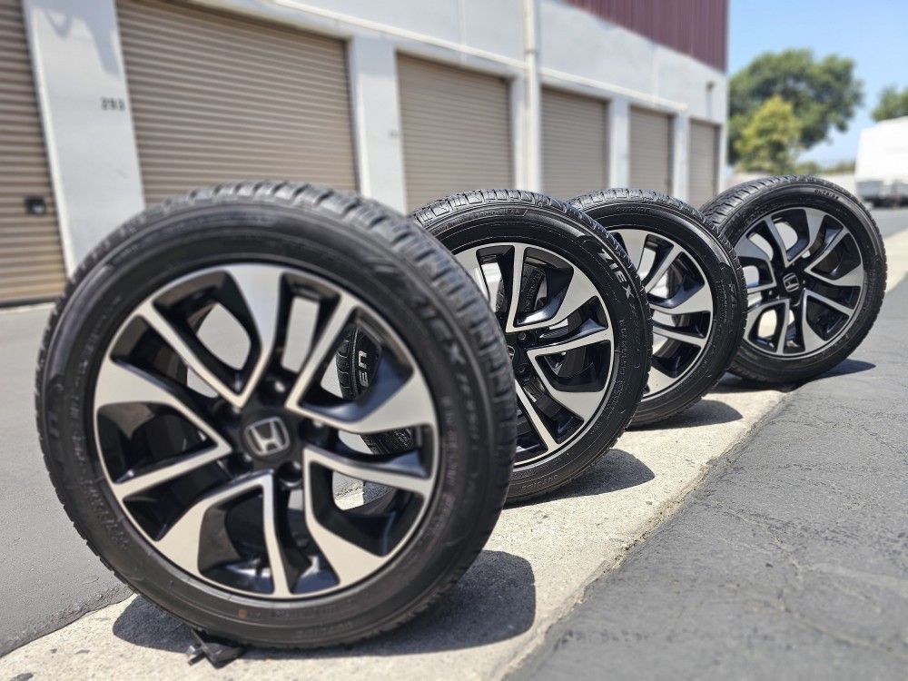 Wheels 16 5 Lugs Honda Stock Tires Falken