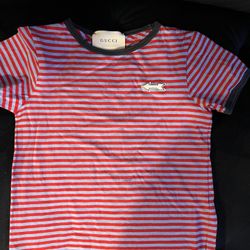 Gucci Kids Shirt Size 5 Wore 1 Time Good Condition 150
