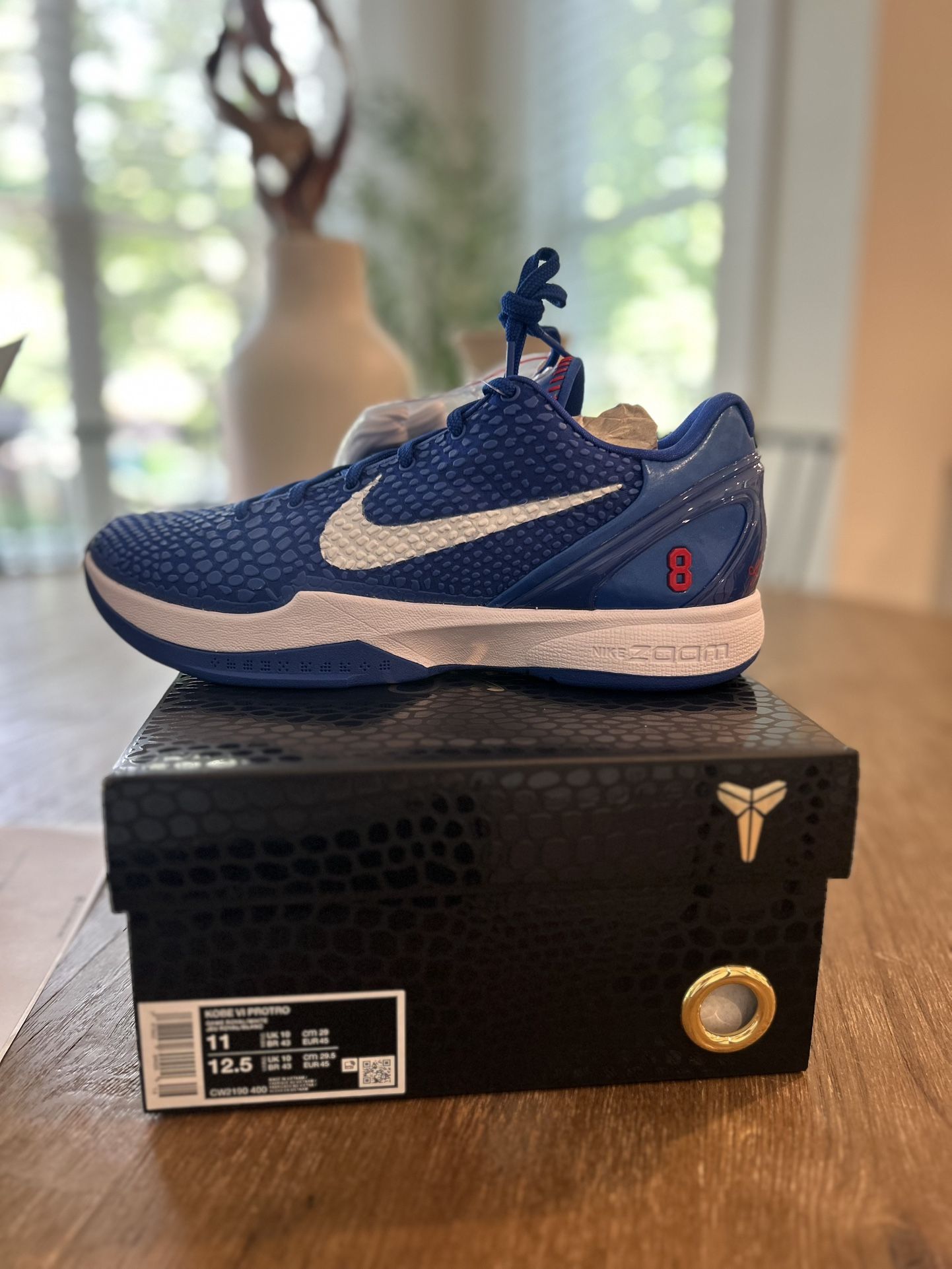 Nike Kobe 6 Proto Dodgers Size 11