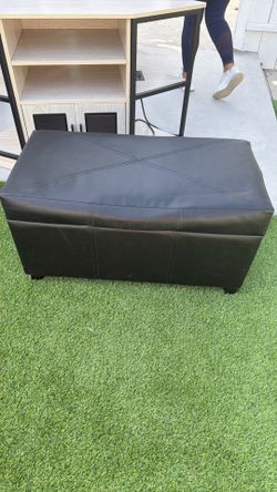 Black Ottoman